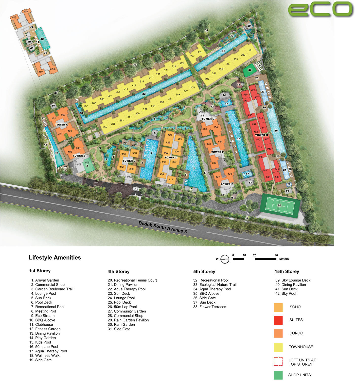 View of Eco Condo Details - Bedok South Avenue 3 in Bedok / Upper East Coast ...